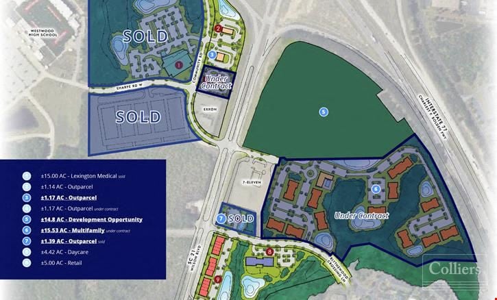 Blythewood Crossing: Retail Development Sites near Future Scout Motors Site | Blythewood, SC